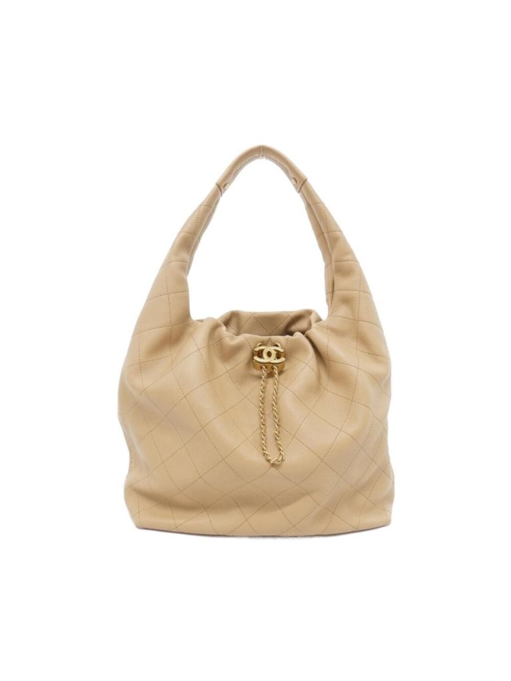 Chanel Shoulder Bag Beige